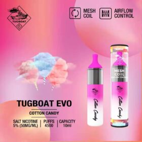 Tugboat Evo Cotton Candy 4500 Puffs 850 mAh