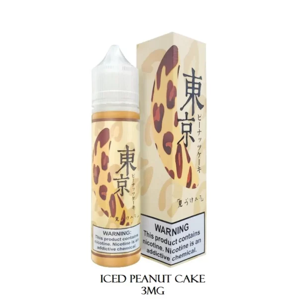 Tokyo Iced Peanut Cake 60ml-3mg